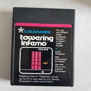Towering inferno Atari Video Game